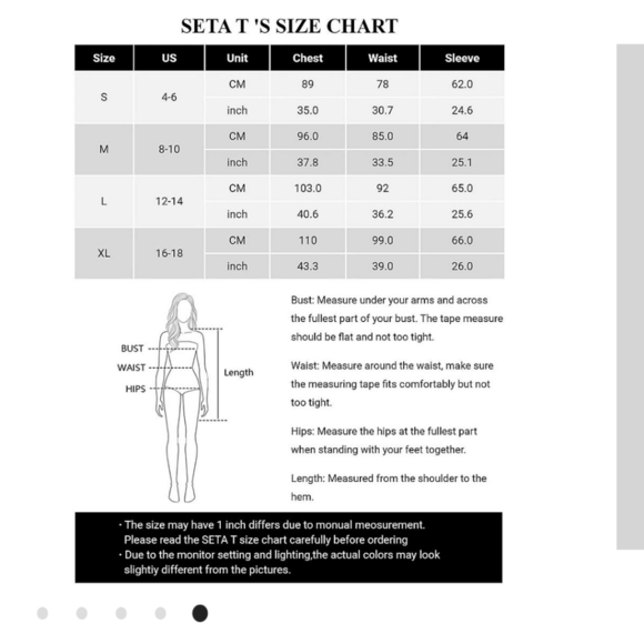 Seta T Swiss dot sleeve midi wrap front swing dress NWT sz. L - Picture 8 of 9